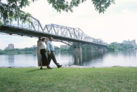 couple walking